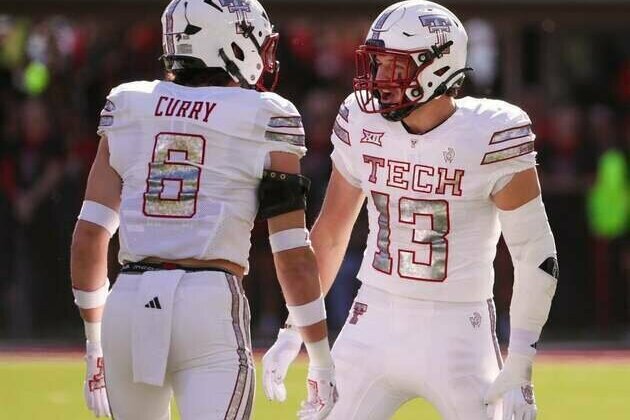 Top 5 remains same, Texas Tech jumps to 6th in CFP rankings update