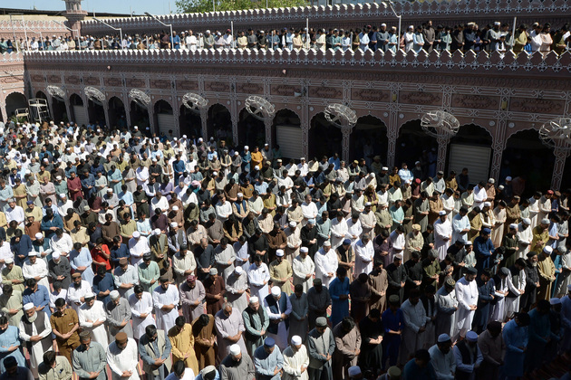 PAKISTAN-PESHAWAR-RAMADAN-LAST FRIDAY-PRAYER