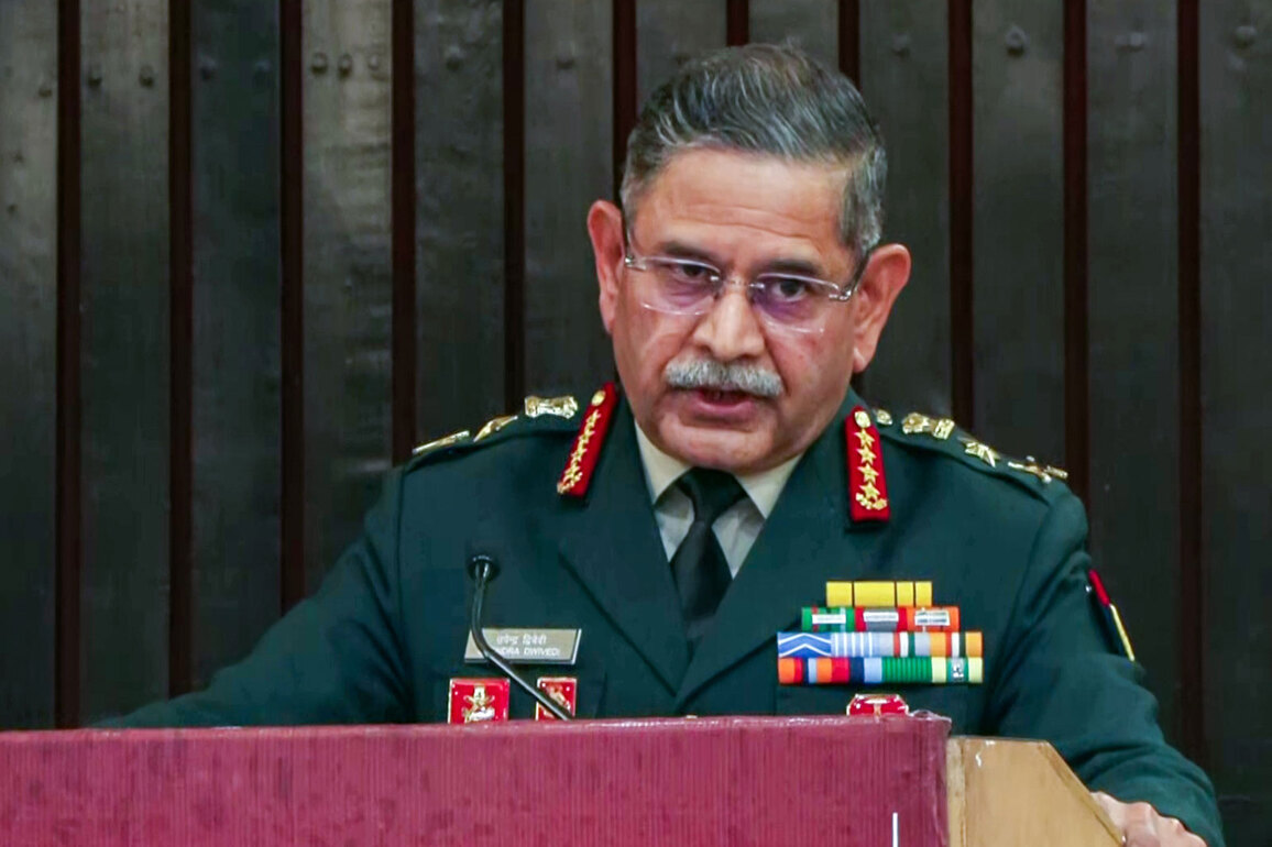 Fake video warning: Manipulated clip of Indian Army Chief circulating on social media regarding Iranian ship