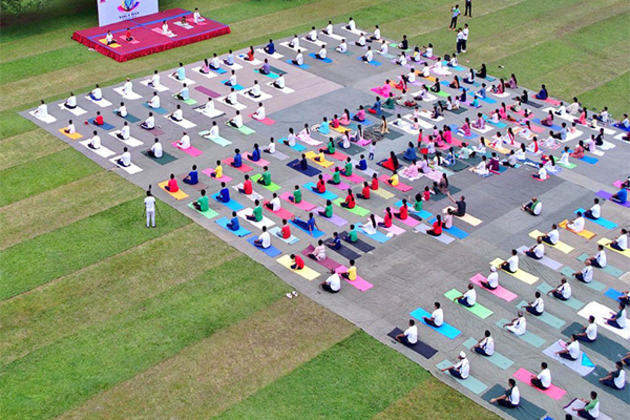 Jorhat military station celebrates 11th International Yoga Day