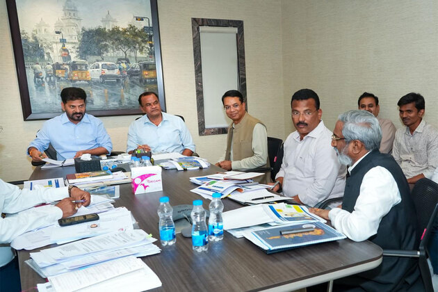 Telangana CM Revanth Reddy directs officials to prepare plans for ring roads around major district headquarters