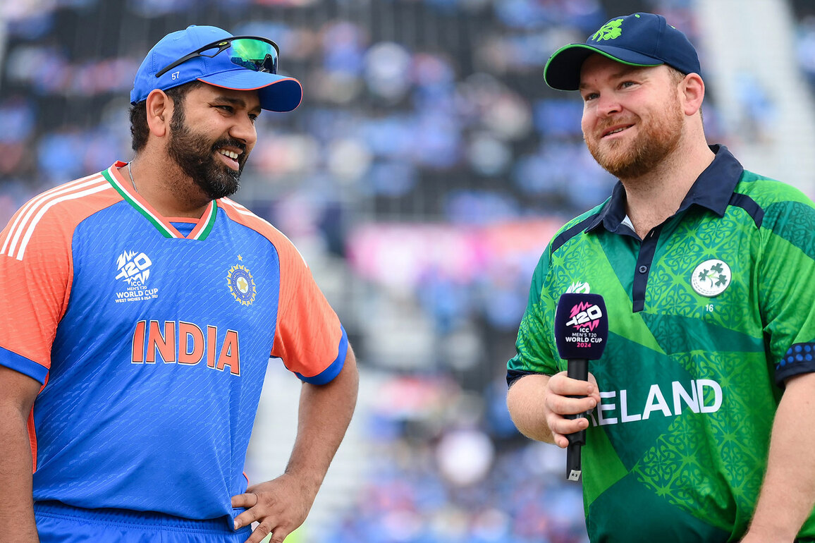 Paul Striling surpasses Rohit Sharma to become most capped player in T20Is