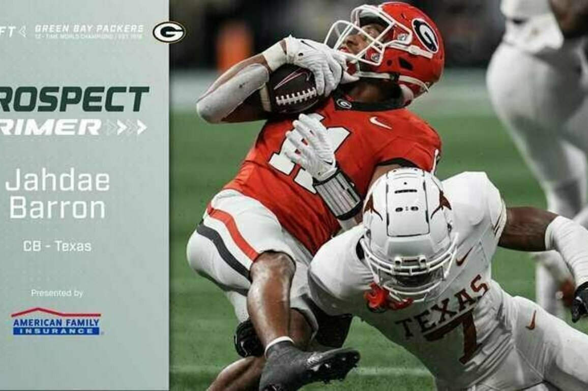 Prospect Primer: Jahdae Barron, CB, Texas