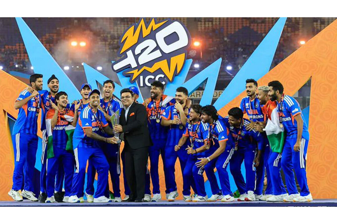 "Remarkable accomplishment": BCCI congratulates Team India on ICC Men's T20 WC triumph