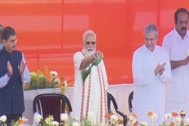 PM Modi inaugurates India's first vertical lift sea bridge in Tamil Nadu