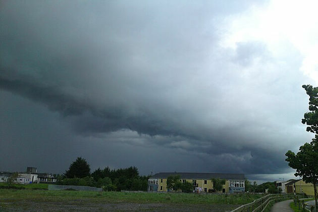Ireland’s hot spell ends with sudden downpours and storms