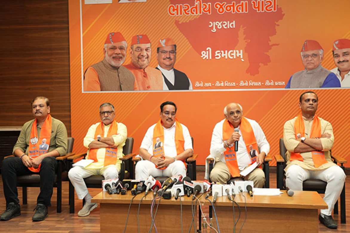 "These years mark a golden era of growth for India": Gujarat CM Patel on 11 years of Modi govt
