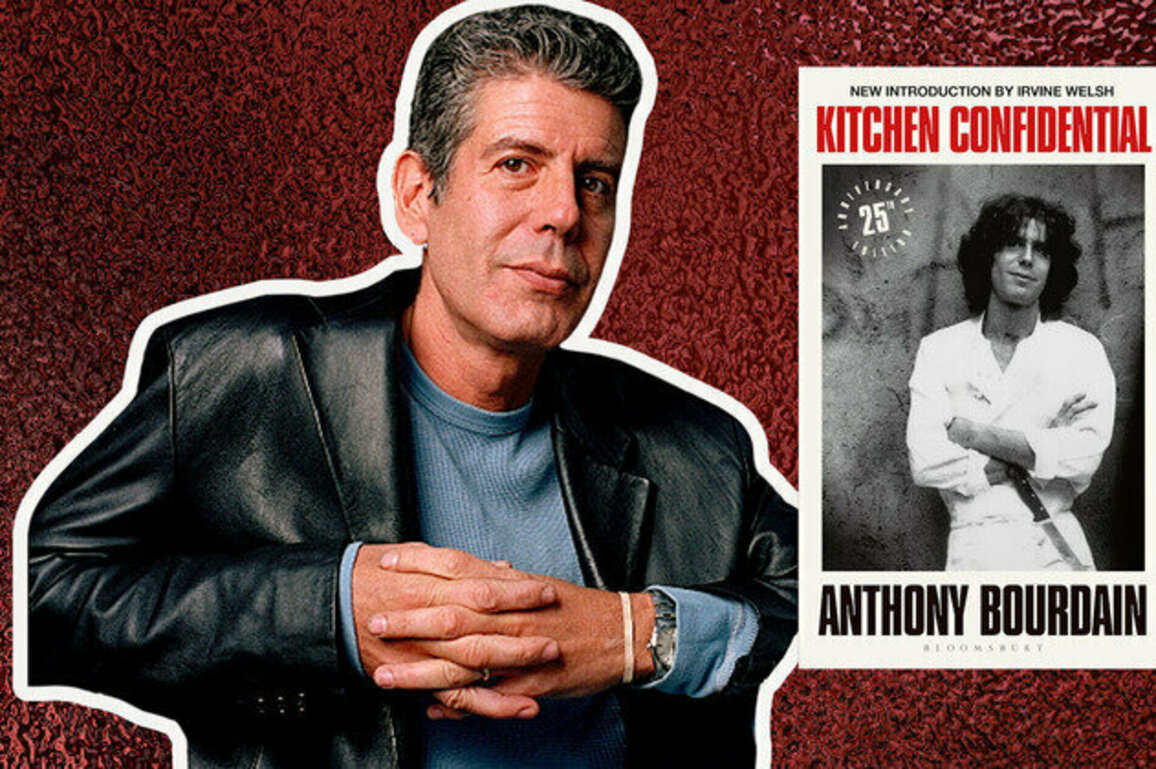 Kitchen Confidential at 25: Anthony Bourdain revealed high-end chefs as rock-star pirates with a passion for food