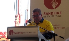 Sandfire Resources managing director Karl Simich