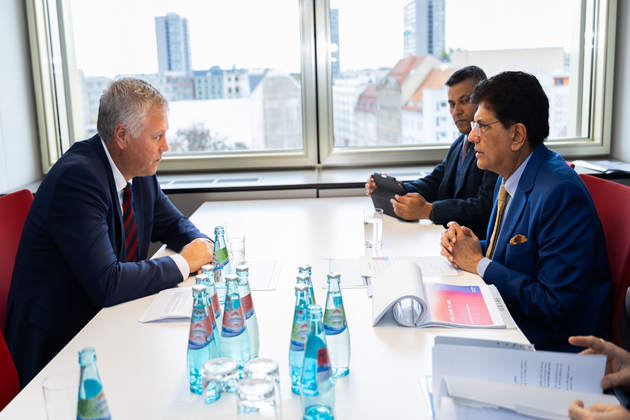 Piyush Goyal shares India's progress in manufacturing with ABB Group CEO
