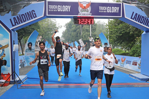 First-ever Sekhon Indian Air Force Marathon 2025 concludes, celebrating fitness, valour and national pride