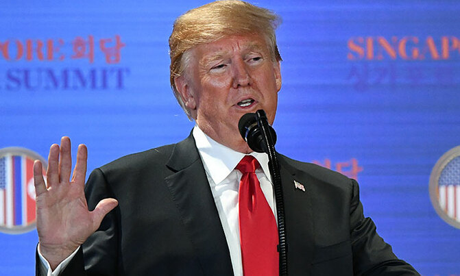 Trump says he will stop 'war games' with S. Korea Trump says he will stop 'war games' with S. Korea