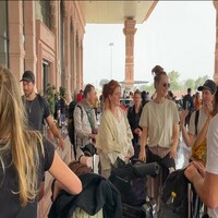25-member American team arrives in Ayodhya for Ram Lalla's darshan
