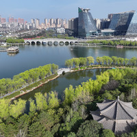 CHINA-SHAANXI-XI'AN-QUJIANG LAKE-SPRING-SCENERY (CN)