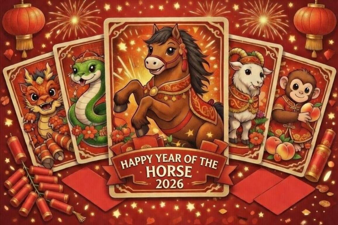 AI Poster | Gallop into the Year of the Horse