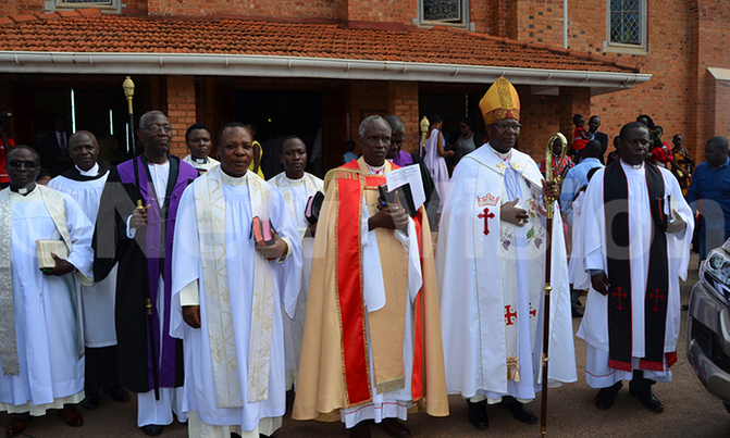 Police arrests Namirembe Cathedral Easter service intruder Police arrests Namirembe Cathedral Easter service intruder
