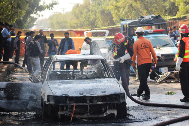 Pak blames Afghanistan for two suicide bombings