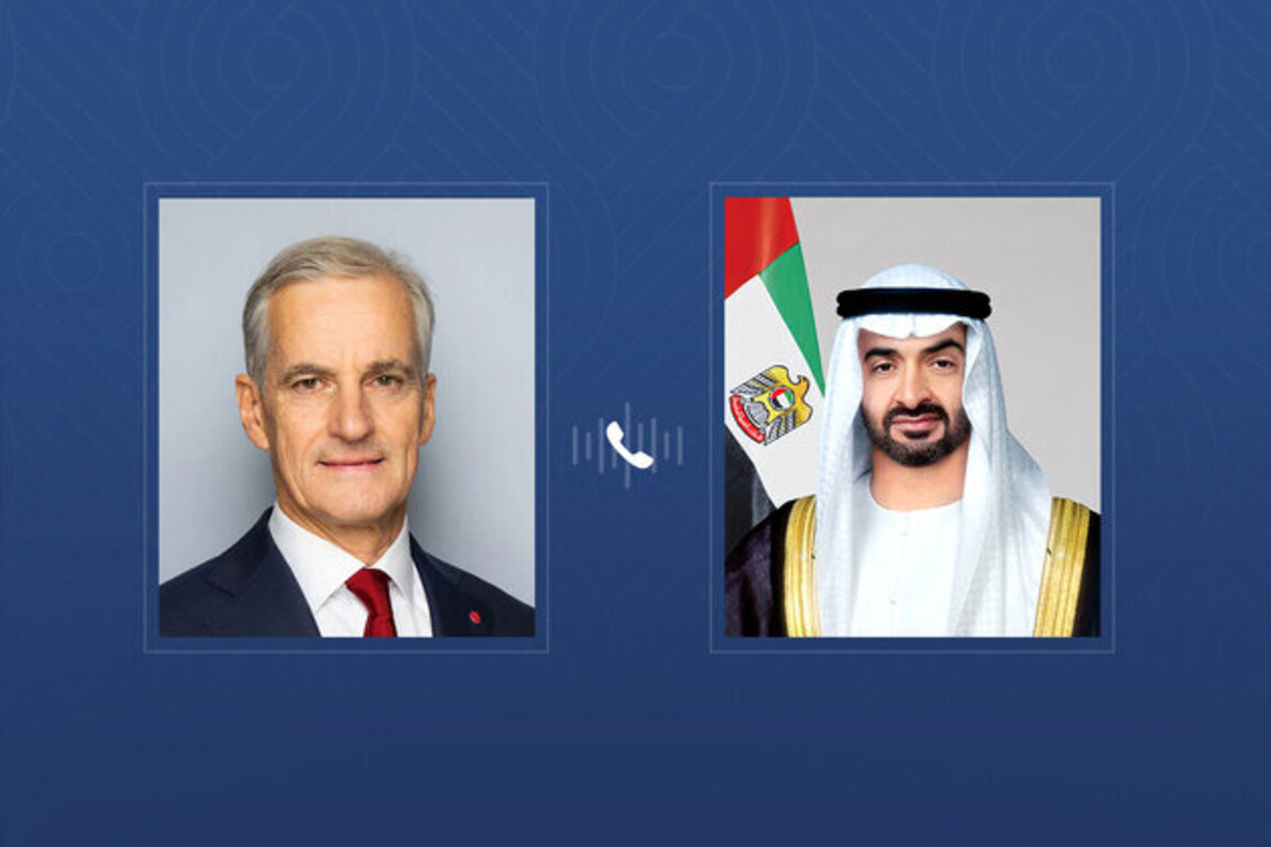UAE President, Norwegian Prime Minister discuss bilateral ties, regional developments