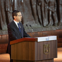 MIDEAST-JERUSALEM-HOLOCAUST MARTYRS' AND HEROES' REMEMBRANCE DAY-COMMEMORATION