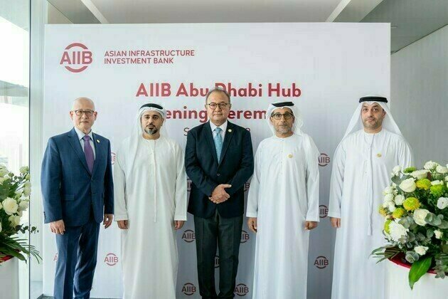 AIIB's debut operational office opens in Abu Dhabi