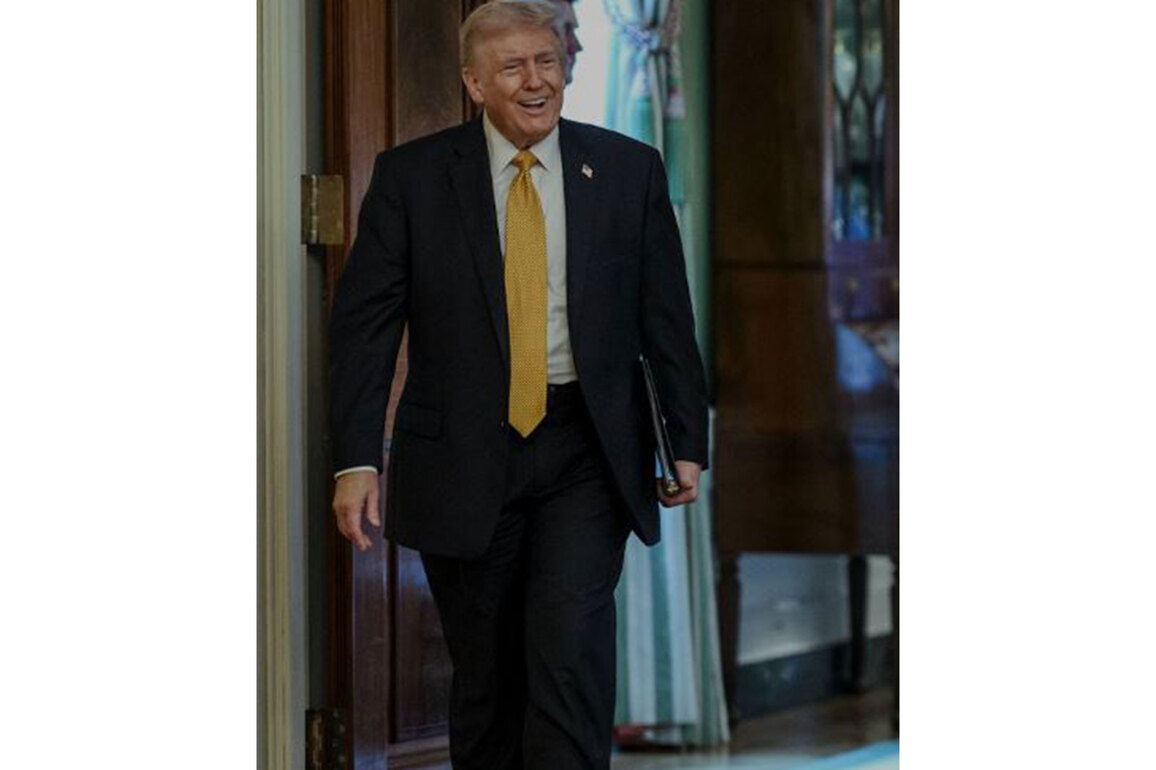Trump signals "PERFECT" health after medical checkup