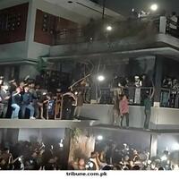 Dhaka protesters demolish Hasina's house as she delivers speech from India