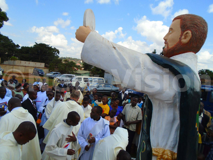 Mapeera-Nabulagala Catholic Church consecrated - New Vision Official