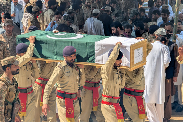 PAKISTAN-CONTROLLED KASHMIR-MILITARY HELICOPTER-CRASH-FUNERAL