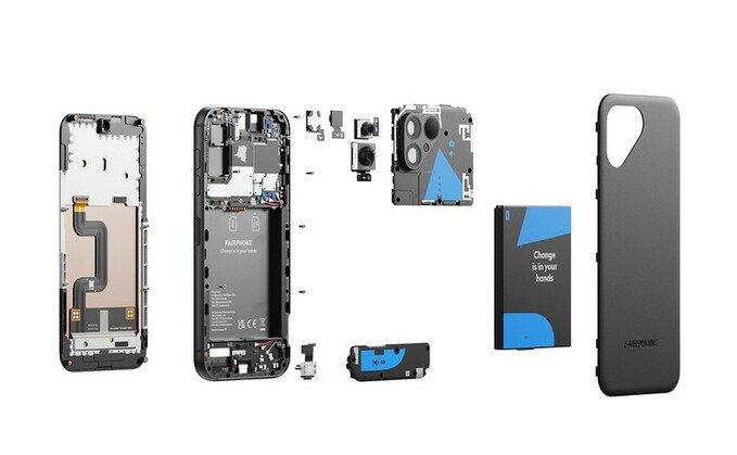 The Fairphone Five uses more recycled materials and renewable energy in its supply chain | Credit: Fairphone