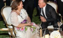 Gina Rinehart and Chris Ellison