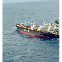 Oil slick detected after Liberian container vessel sinks off Kerala Coast; ICG leads pollution response