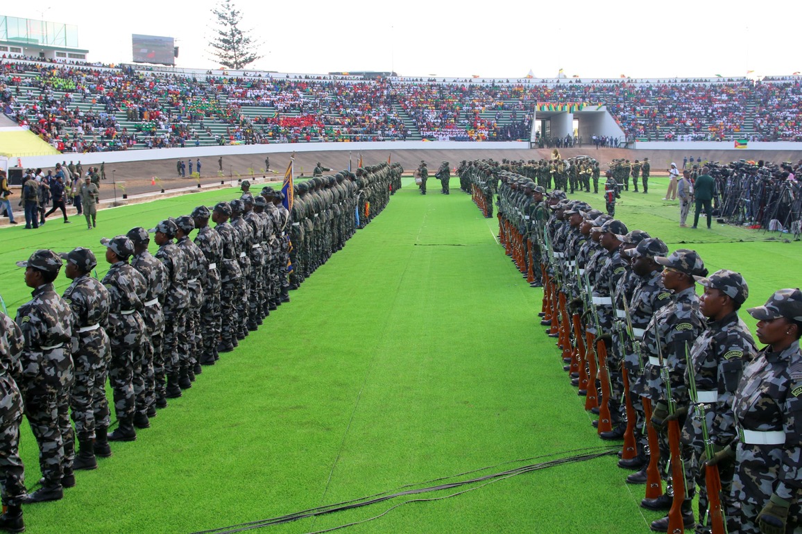 MOZAMBIQUE-MATOLA-50TH ANNIVERSARY OF INDEPENDENCE-CEREMONY