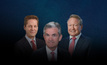  From L-R, Robert Friedland, Jerome Powell and Andrew Forrest