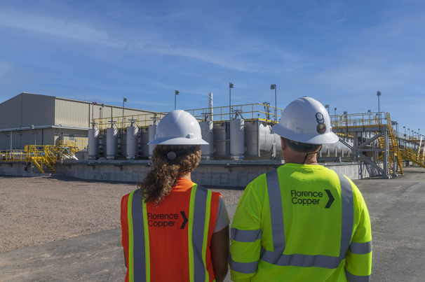 Once fully operational, Florence Copper will have an annual average production capacity of 85 million pounds of copper