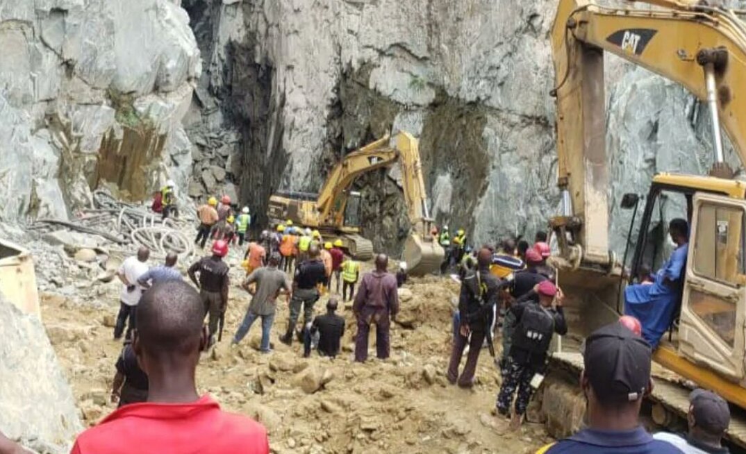 30 small-scale miners were trapped in a mine site in Nigeria last year