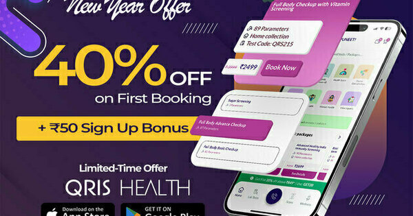 Qris Health Announces New Year App Offer To Promote Preventive Health Across Delhi NCR