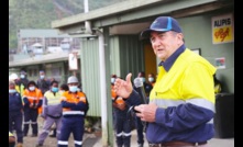  Barrick Gold president and CEO Mark Bristow is back in Papua New Guinea this week