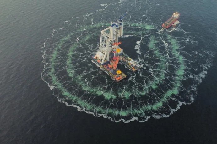 Van Oord has completed the transport and installation of all 21 monopiles at Iberdrola’s Windanker offshore wind farm