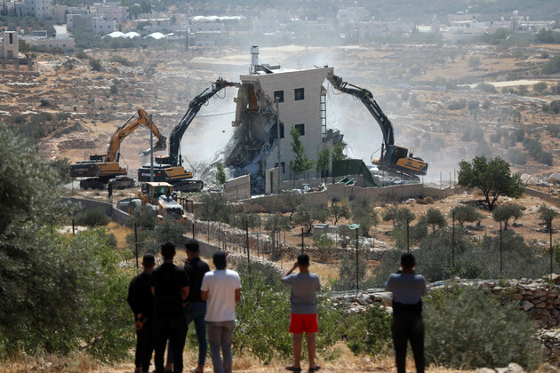MIDEAST-WEST BANK-BETHLEHEM-DEMOLITION