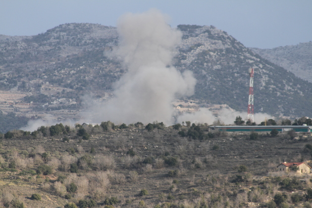 LEBANON-KFAR HAMAM-ISRAELI ATTACK-HEZBOLLAH