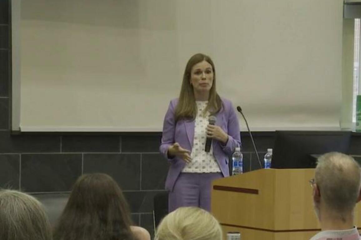 Justice Riggs speaks in Durham one day after North Carolina Supreme Court Decision