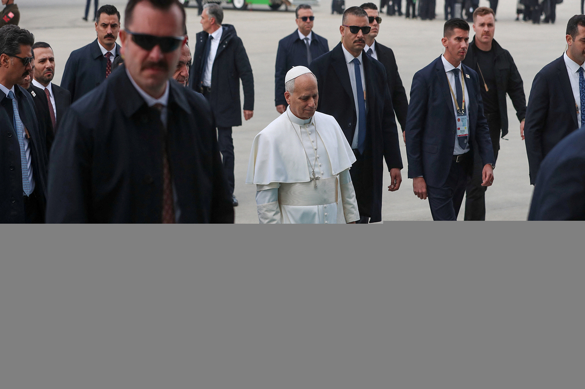 Pope Leo XIV arrives in Turkey on first foreign trip of his papacy