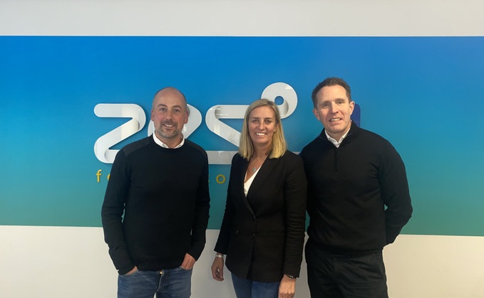 Ralph Gilbert , co-founder & Director, Focus Group (left), Mandy Fazelynia, MD,Zest4 (centre), and Barney Taylor, CEO, Focus Group