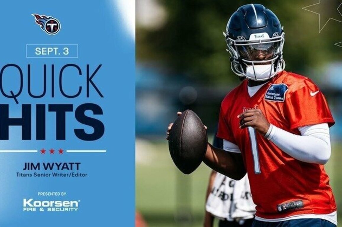 Quick Hits on the Titans After Wednesday's Practice
