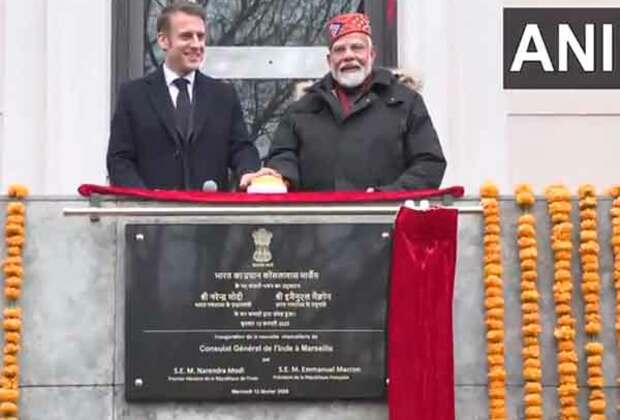 PM Modi, Macron inaugurate Indian Consulate in Marseilles