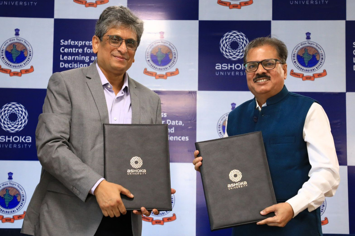 Ashoka University and IMD forge partnership to strengthen climate research and weather forecasting