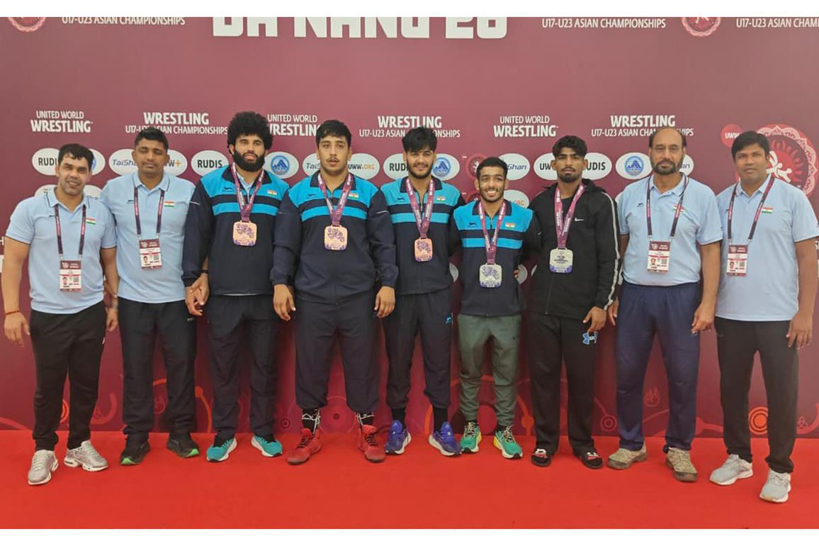 U23 Asian Championships: India secure five Greco-Roman medals; Suraj and Sagar win silver