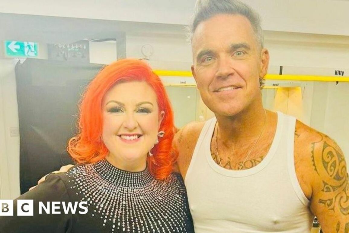 Michelle McManus nervous ahead of  Robbie Williams duet