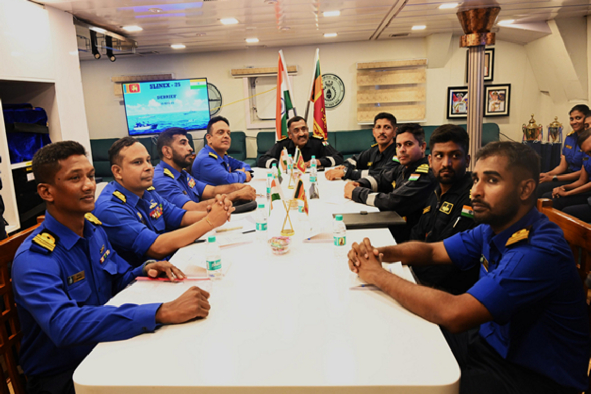 India-Sri Lanka naval exercise SLINEX-25 concludes in Colombo