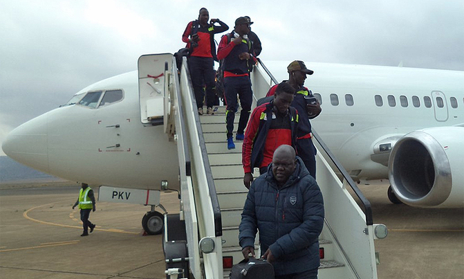 2019 AFCON: Cranes land in Lesotho, set for return leg 2019 AFCON: Cranes land in Lesotho, set for return leg